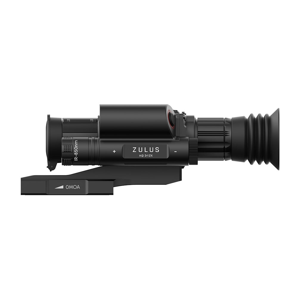 ZHD312R - ZULUS HD 3-12X Digital Night Vision Scope with Laser Rangefinder and Ballistic Calculator